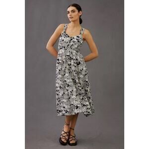 Anthropologie Printed Midi Dress